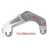 Motorcycle Radial-Mounting Caliper Bracket Adapter Brake Caliper Fit for Jog Force Rpm Adelin Adl01 200mm / 220mm Dropshipping