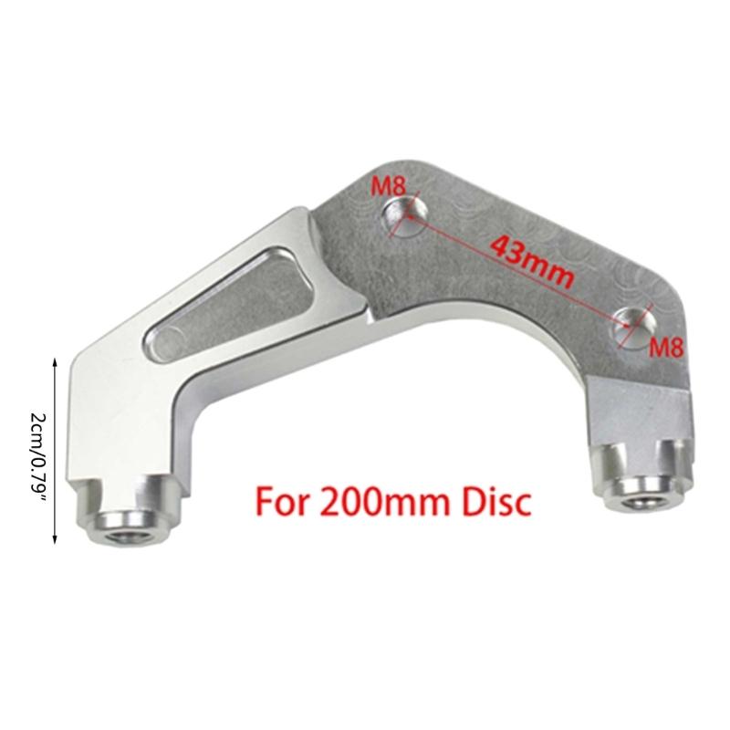Motorcycle Radial-Mounting Caliper Bracket Adapter Brake Caliper Fit for Jog Force Rpm Adelin Adl01 200mm / 220mm Dropshipping