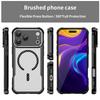 For iPhone 17 Pro Case Compatible with MagSafe Hybrid Phone Cover Carbon Fiber