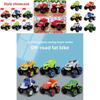 Blaze Monster Machines Inertia Rc Offroad Car With Fire Theme For Kids Toy Set