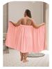 Plus Size Quick-Dry Absorbent Bath Skirt Robe