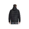 Under Armour Solid Color Sports Casual Hooded Down Jacket Men Outerwear Black 1372651-001