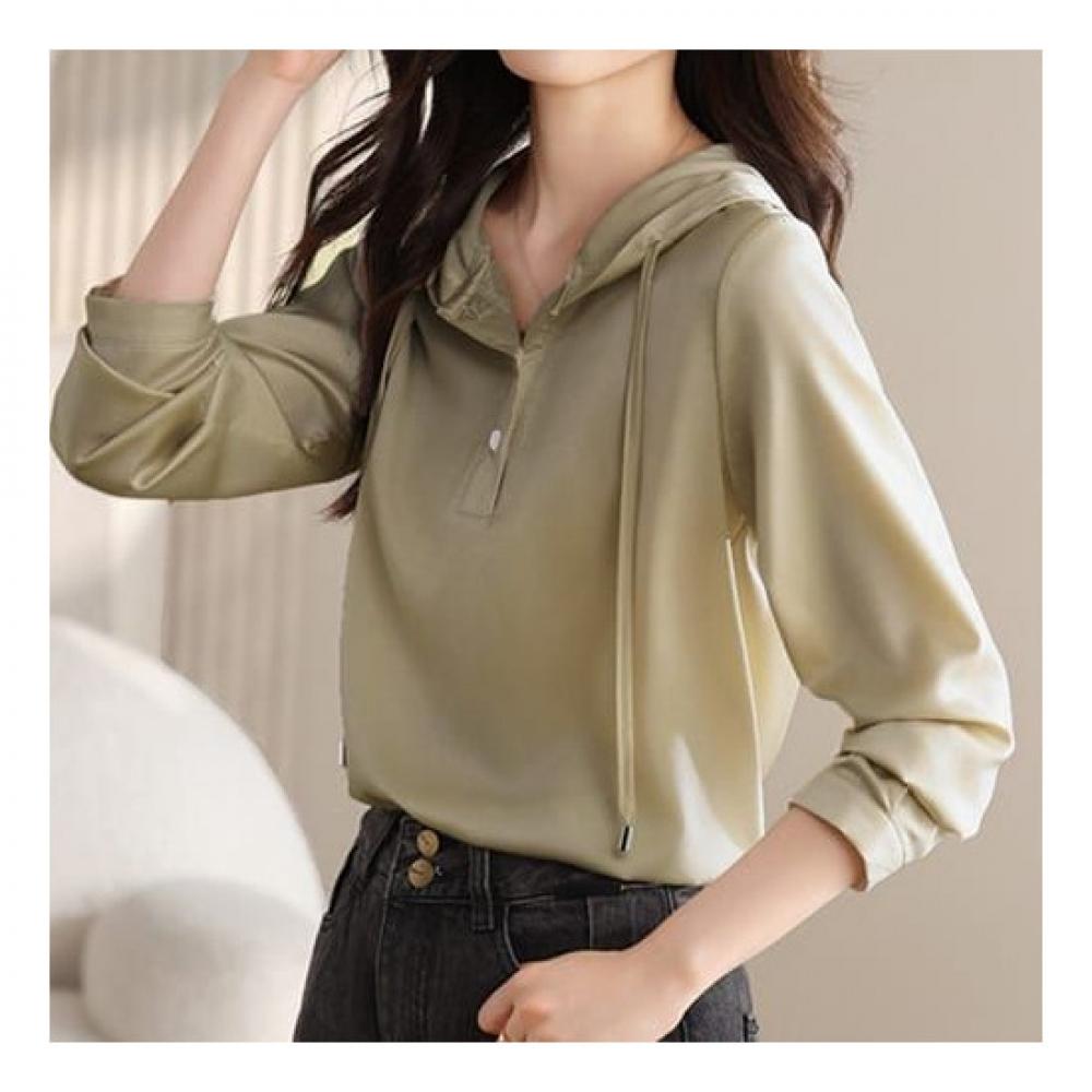 Navava Long Sleeve Hoodie T shirT nT1337