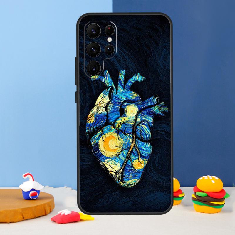 Van Gogh Oil Art Painting Phone Case For Samsung Galaxy S25 Ultra S9 S10 S20 S22 S21 FE S23 Plus S24 Ultra Cover Coque