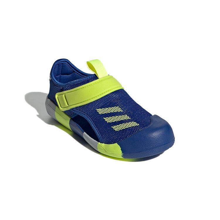 Adidas Sandalias para niños Altaventure Ct C Antideslizantes Resistentes a las patadas Sandalias para niños Azul Amarillo GX5110
