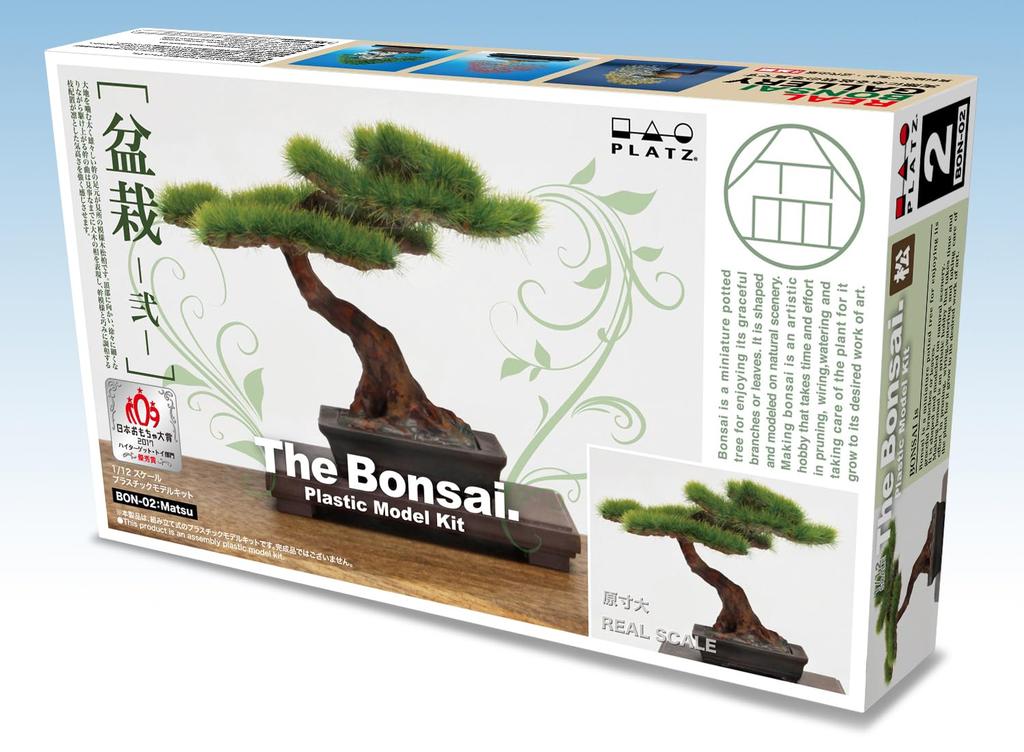PLATZ The Bonsai II Plastic Model 1/12 BON-02