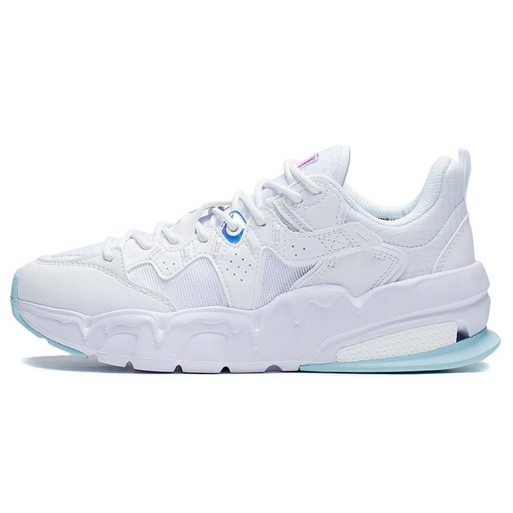 (WMNS) Li-Ning Flex Sportstyle Shoes White Ice Blue Women s AGLS114-2 EU 38⅓