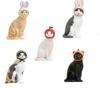 Cute Cat Head Figure [Set of 5 (Full Set)] Gacha