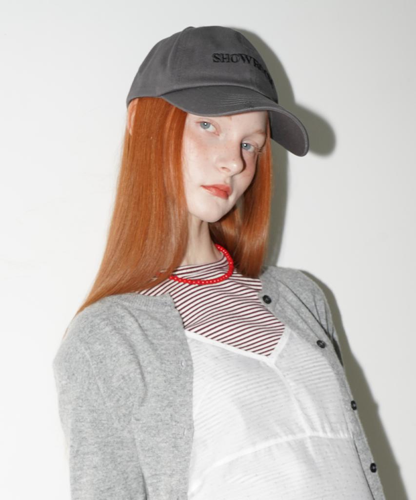 320SHOWROOM 320Showroom Signature Cap Charcoal Gray