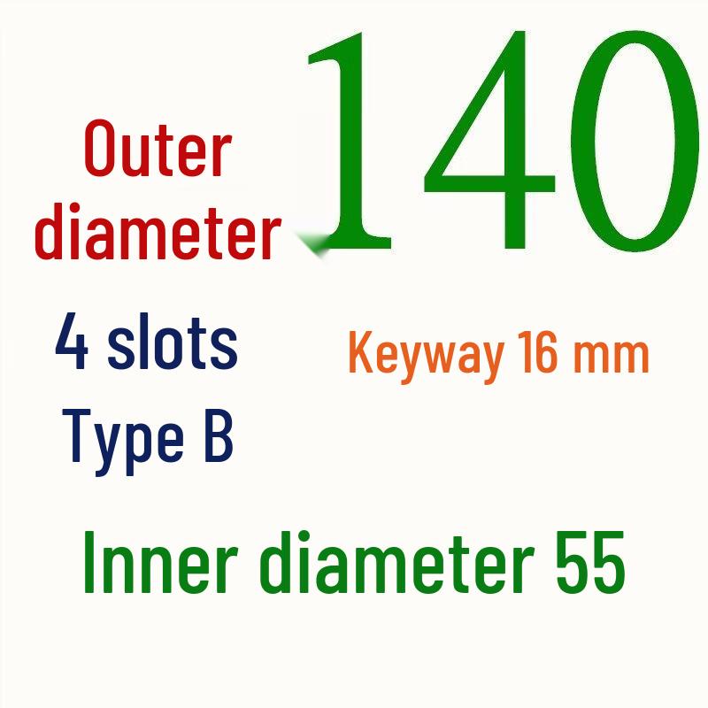 

Jundingying 4-Groove B-Type Cast Iron Pulley
