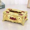 European Style Paper Drawer Living Room Household Plastic Tissue Box Dining Table Ktv Creative Napkin Paper Box
