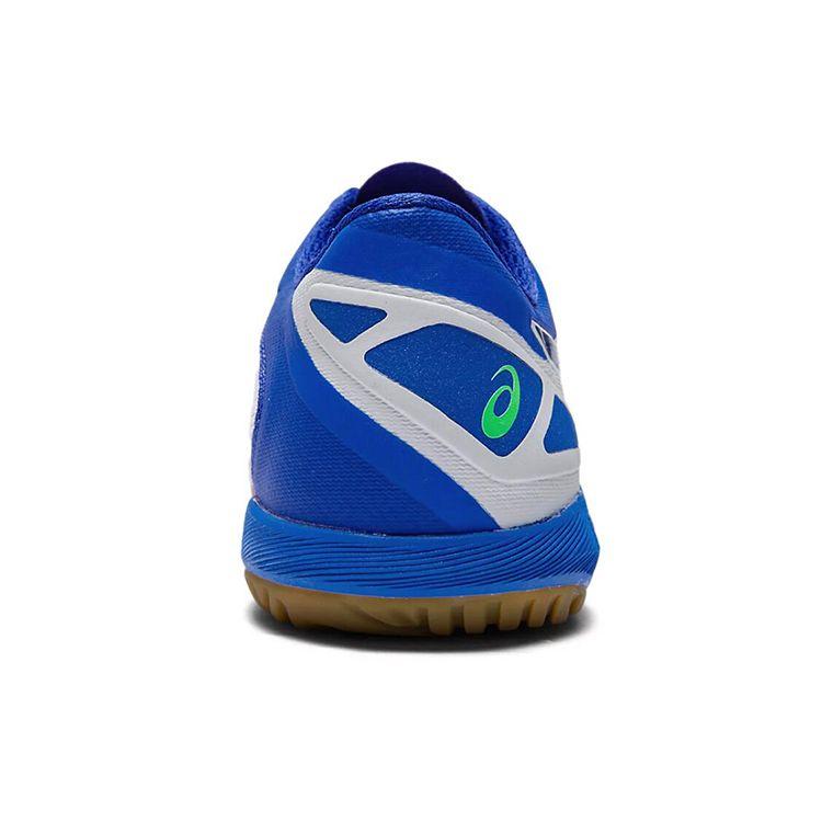 Asics Attack Dominate FF 2 Tecido Esportivo Confortável Couro Sintético Cano Baixo Treino Tênis de Corrida Tênis Feminino Branco Azul 1073A010-100