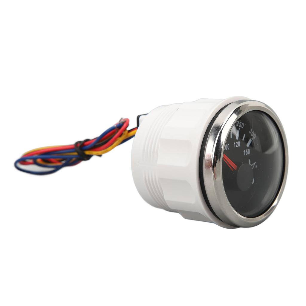 52MM Oil Temperature Gauge  9 to 32V Double Scale Pointer High   Sensors for RVs Yachts Fishing Boats Ships