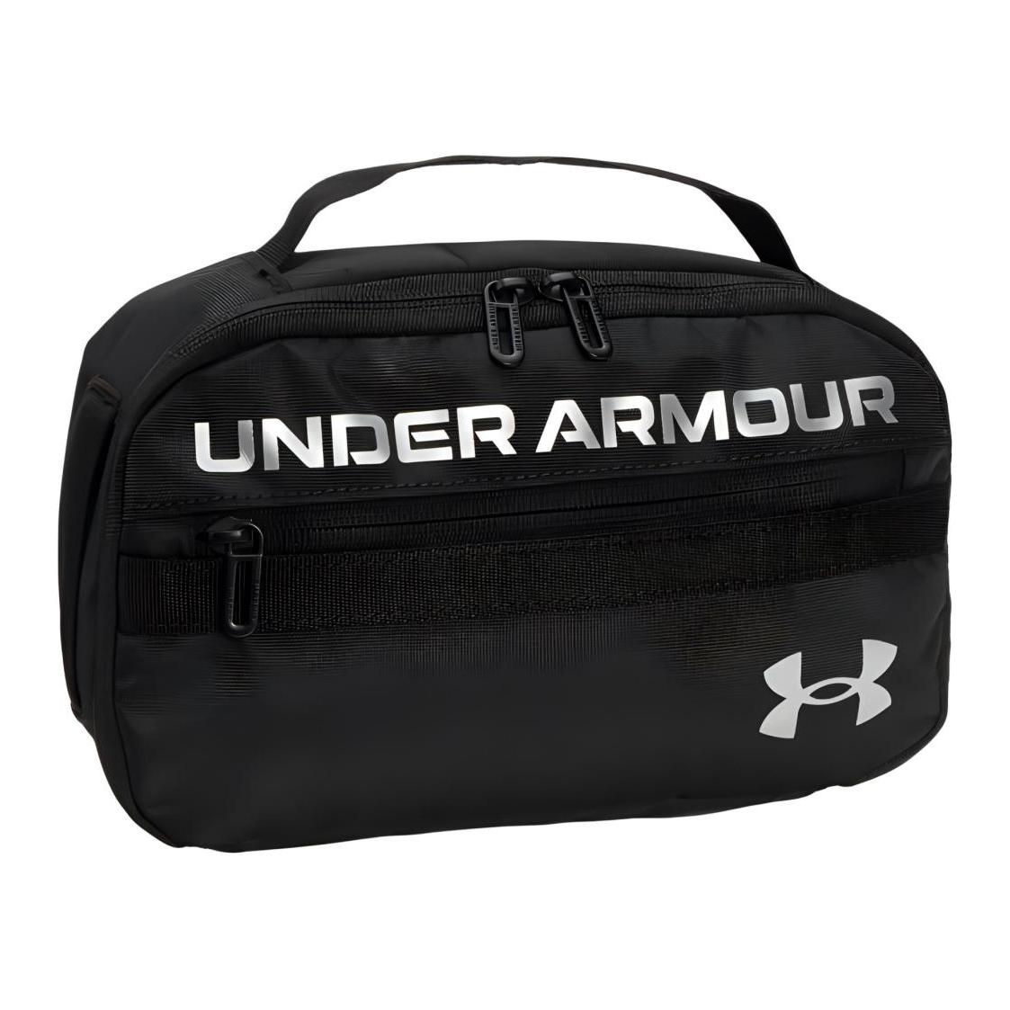 

New Under Armour Polyester Travel Bag Regular Unisex Black 1361993 9.9*3.8*6.4CM