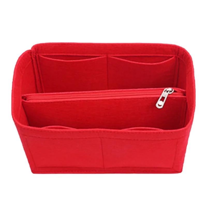 

EverToner Felt Cloth Insert Bag Organizer for LV ONTHEGO Tote Speedy bag Makeup Organizer S - For Speedy 25