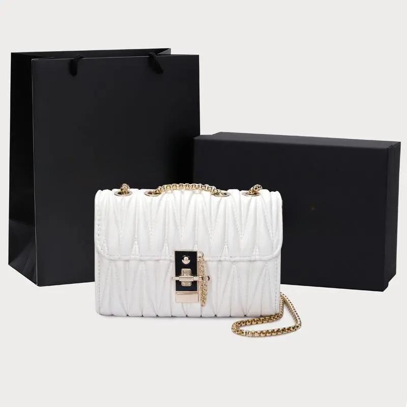 

Роскошная геометрическая дизайнерская сумка для женщин, цепочка, маленькие вечерние сумки, женская сумка-шоппер через плечо