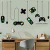 Game Console Game Controller Decorative Chandelier Wall Stick Internet Cafe Study Computer Desk Background Sticker