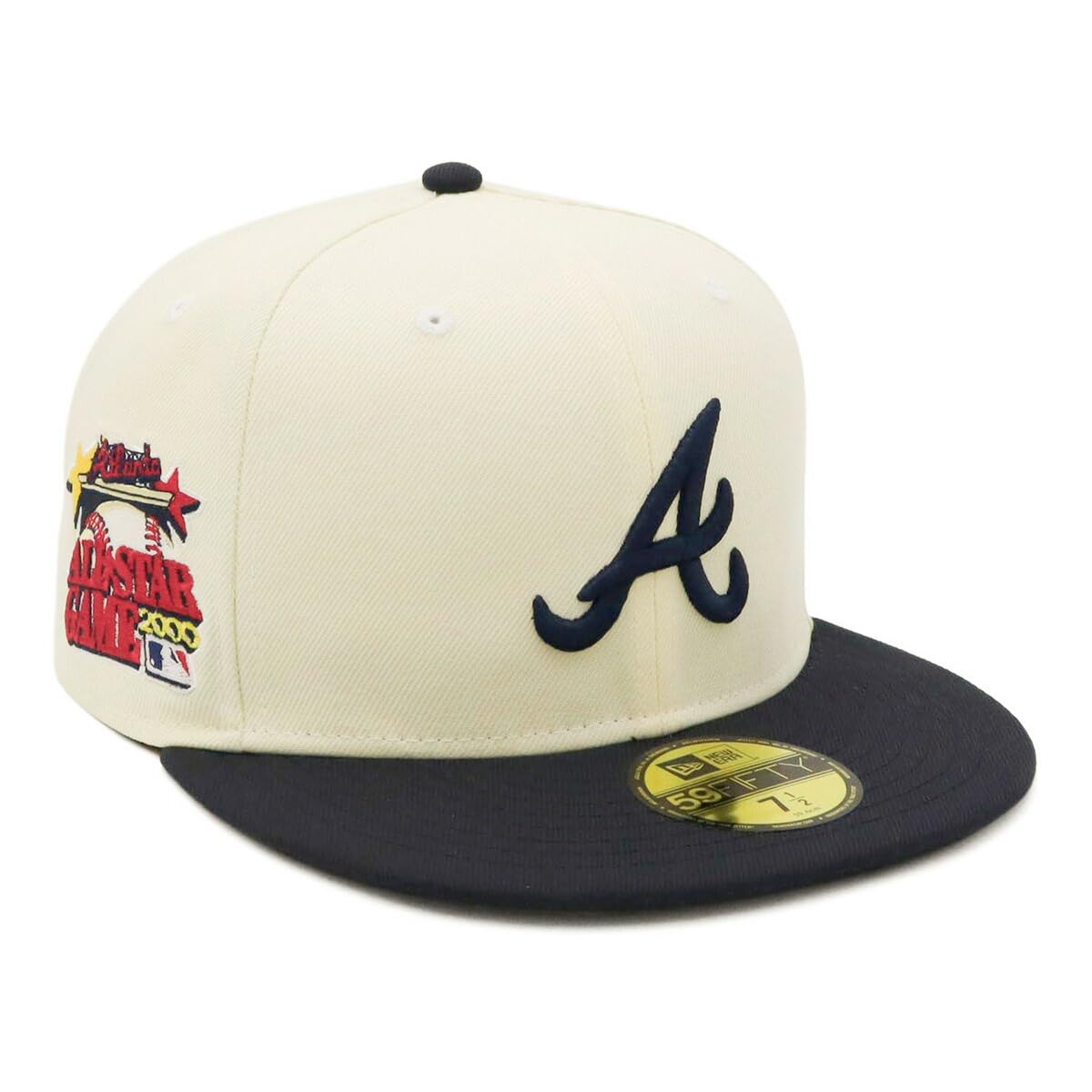 

Кепка New Era 59FIFTY MLB Atlanta Braves ATL Боковой патч Эксклюзив ONSPOTZ и Gokyu Fifty 5950 Боковой патч Прямой плоский козырек Модные тенденции Популярный