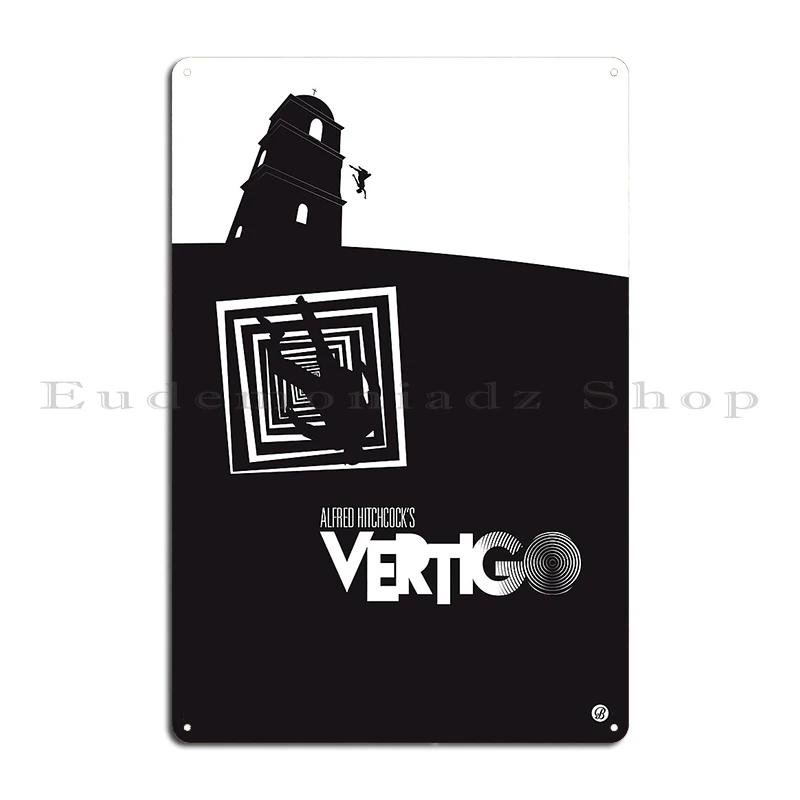 The Black Collection Vertigo Alainb Metal Sign Designing Bar Cave Garage Plaques Design Tin Sign Poster