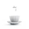 Twilight Gray Petal Ceramic Master Teacup