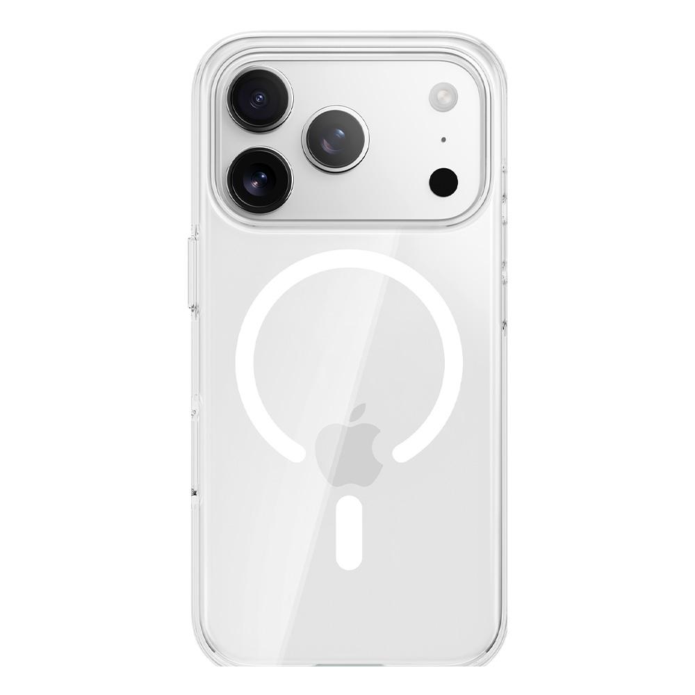 

ROCK For iPhone 17 Pro Max Case Compatible with MagSafe PC + TPU Anti-Yellowing Clear Phone Cover