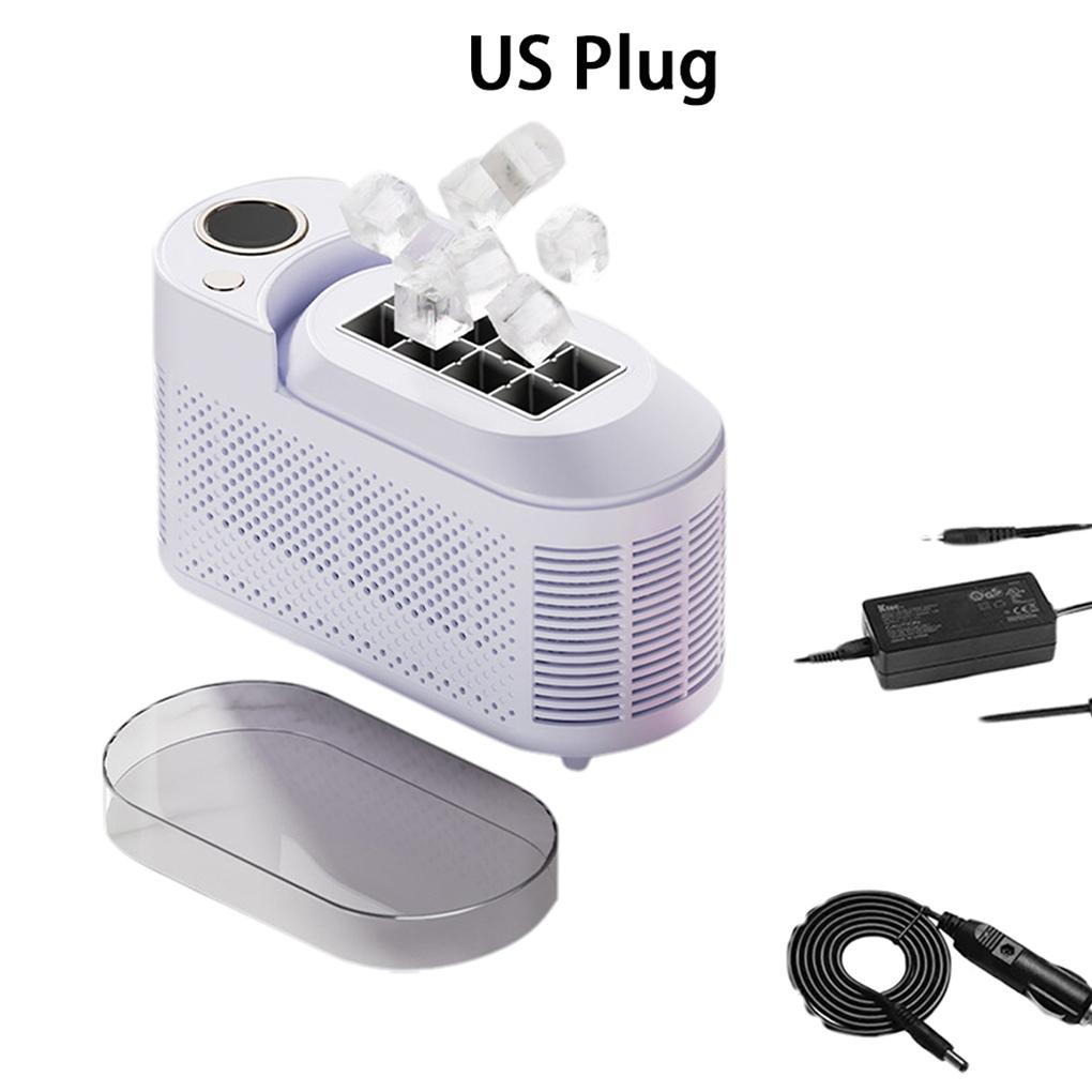 

110V 220V Portable Small ice Maker Mini Home Dormitory Office Camping 12V Car Cube ice Automatic Ice Making Box ice machine
