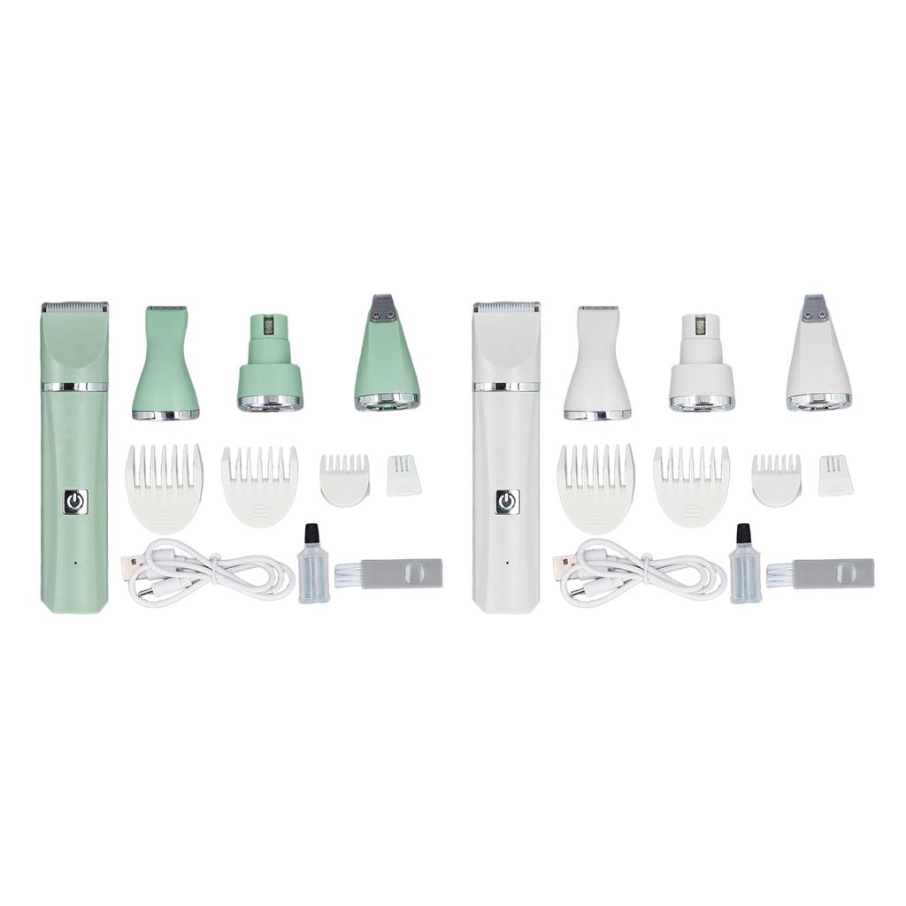Pet Grooming Kit 4 in 1  Trimming Low Noise Efficient Portable Electric Dog Hair Clipper Trimmer