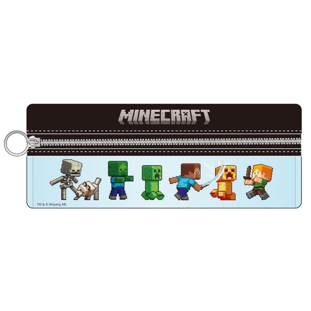 K Company Minecraft Minecraft Free Pouch Black H45 X W185 X D70mm Double-Sided MCT-RF-BK