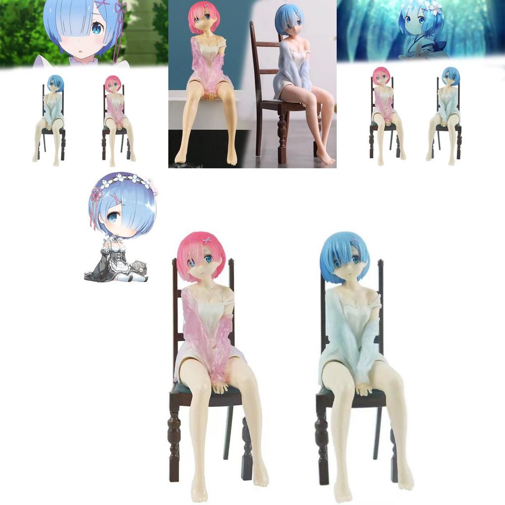 Rem Chibi Pvc Figure Gift Set In Color Box 12cm Height