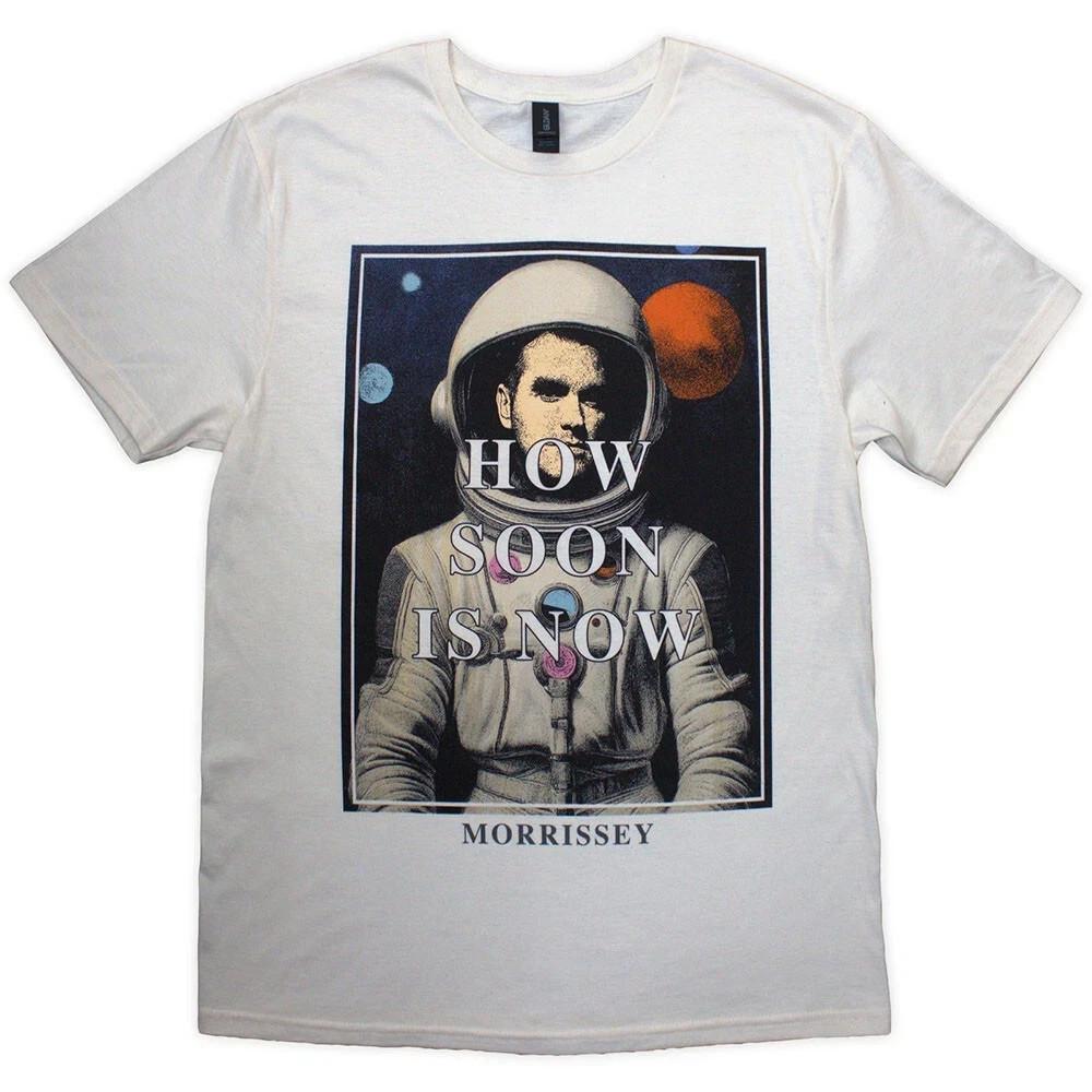 Morrissey How Soon Is Now White Cotton T Shirt Full Size S-5XL UB201 S