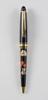 Higashide Lacquerware Ballpoint Pen Pair 1305 High-Quality Maki-e (Fuji & Crane)