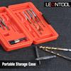 LEONTOOL Reverse Tap, Stripped Screw Remover, Screw Extractor Bit Set, Left-Hand Rotating Drill Bit Set (11 Pieces), Damaged Screw Removal Kit, Bolt S