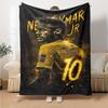 Neymar Jr Decke Bequem Perfekt für Stuhl Bettwäsche Picknicks Vier Jahreszeiten Universell Modern Ideales Geschenk Für Geburtstag Valentinstag