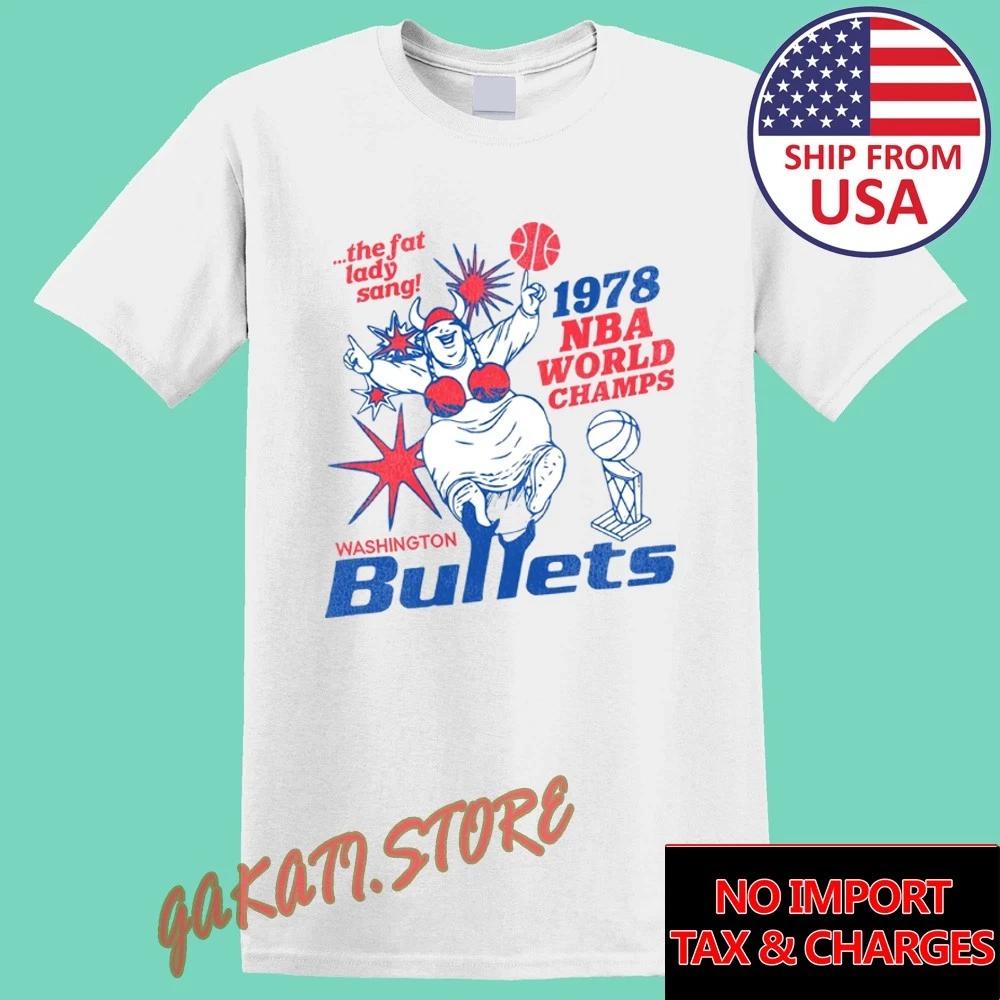 

Washington Bullet 78 Men s White Size S-5XL 4XL