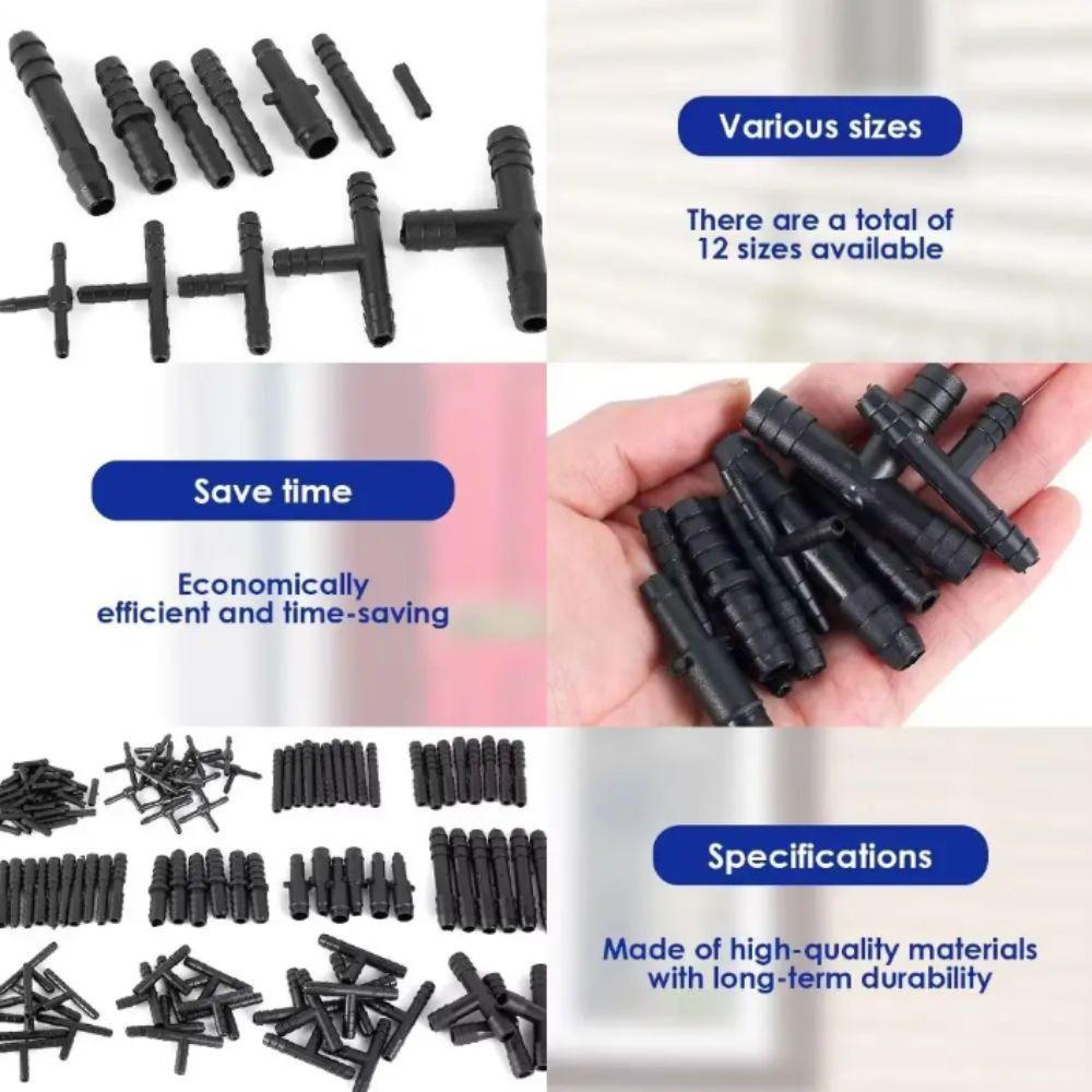 Straight Design Car Hose Connector Plastic Material Straight Connectors Automotive Applications