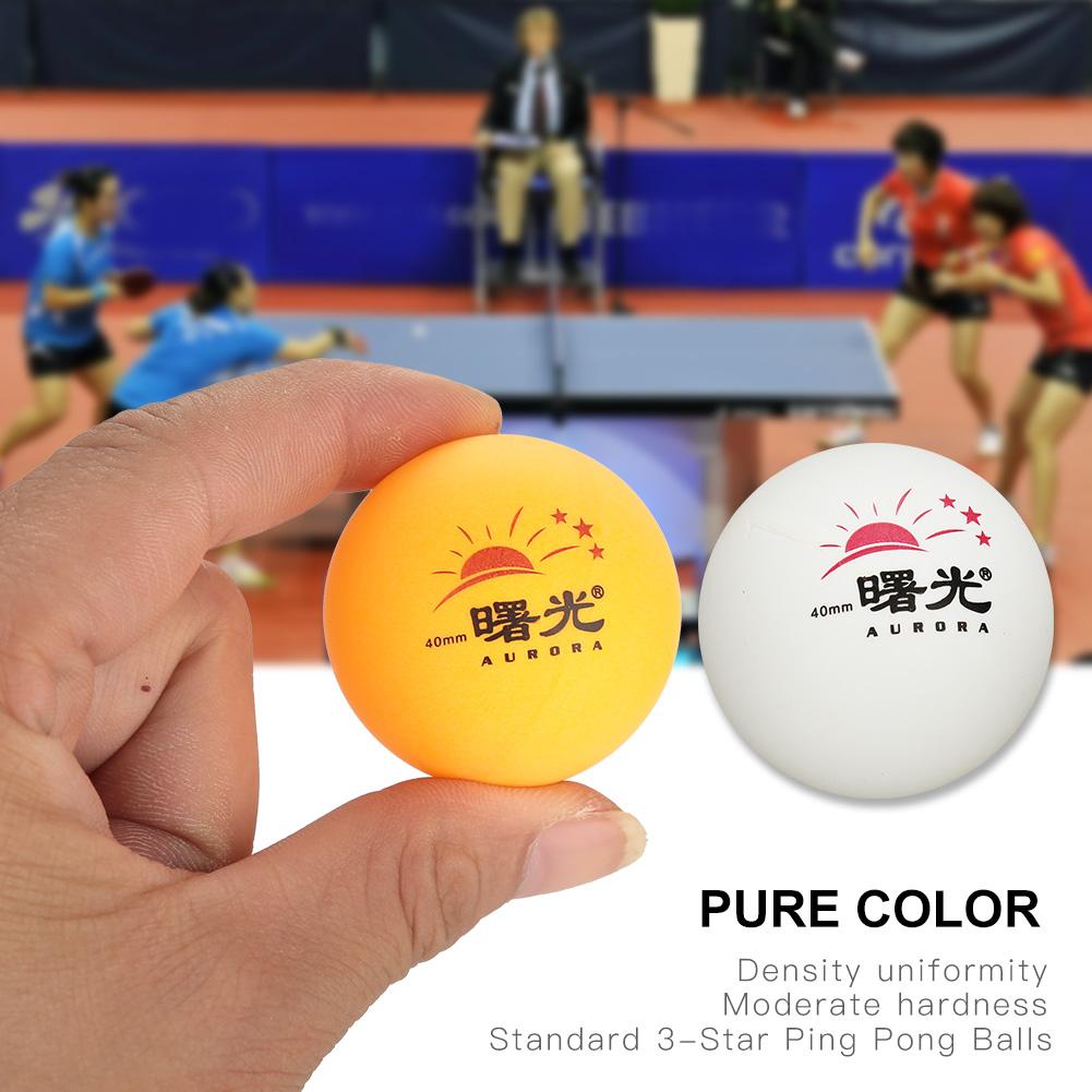 3-Sterne Tischtennisball 3-Sterne Tischtennisball Bälle für Wettkampf Training Unterhaltung