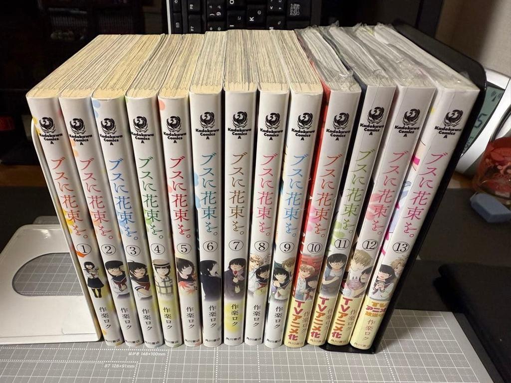 [USED] A Bouquet for an Ugly Girl. All volumes 1-13 (10, 11, 12, 13) with bonuses