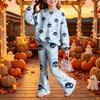 Kids Casual Long Sleeve Top and Pants 2-Piece Outfit Set for Boys Girls Everyday Wear