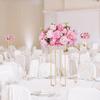 1Pc Floral Arrangements Bouquet Beautiful Centerpiece Table Decorations Road Guide Decor Rose Ball Roman Column Silk Flower