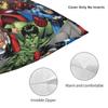 Custom Disney Iron Man Marvel Film Pillow Case 45x45cm Living Room Decoration Luxury Chair Cushion Square Pillowcase