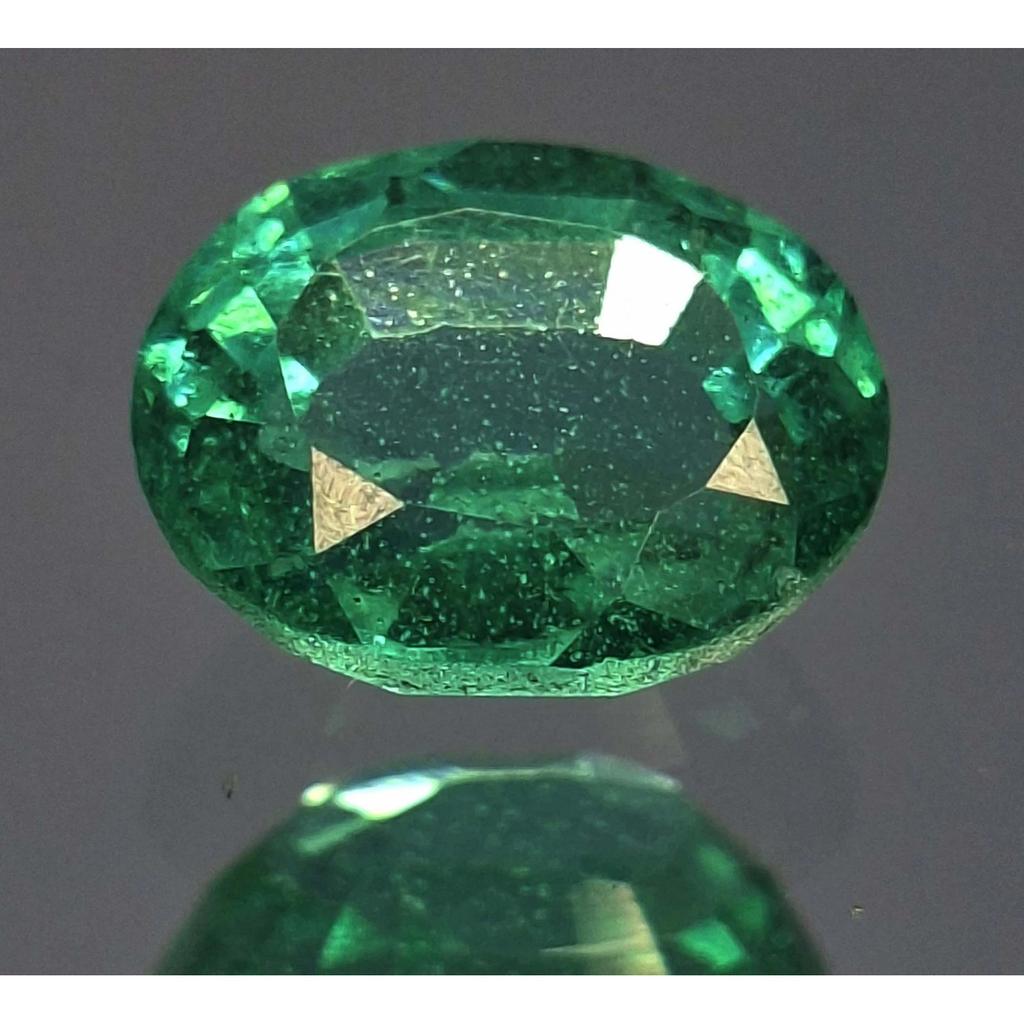 Certified Natural Green Zambian Emerald Oval Cut 6-8 Ct Beautiful Gemstone