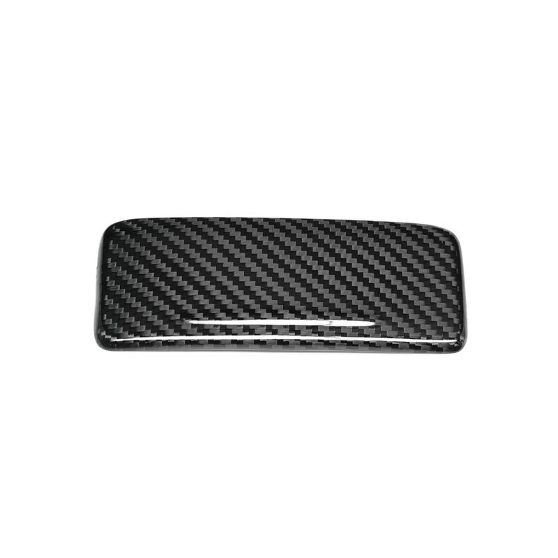 For Infiniti G35 G37 car cigarette lighter outer cover genuine dry carbon fiber decorative sticker
