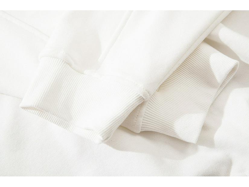 European & American CP Logo Casual Round Neck Hoodie