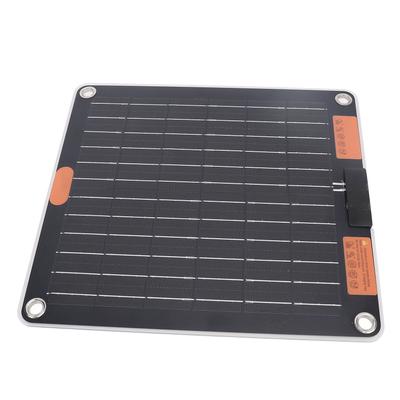 Solar Panel Double Sided 20W Dual TYPE C Output 5V 2A Ultra Thin Portable Solar Panel for Travel Camping