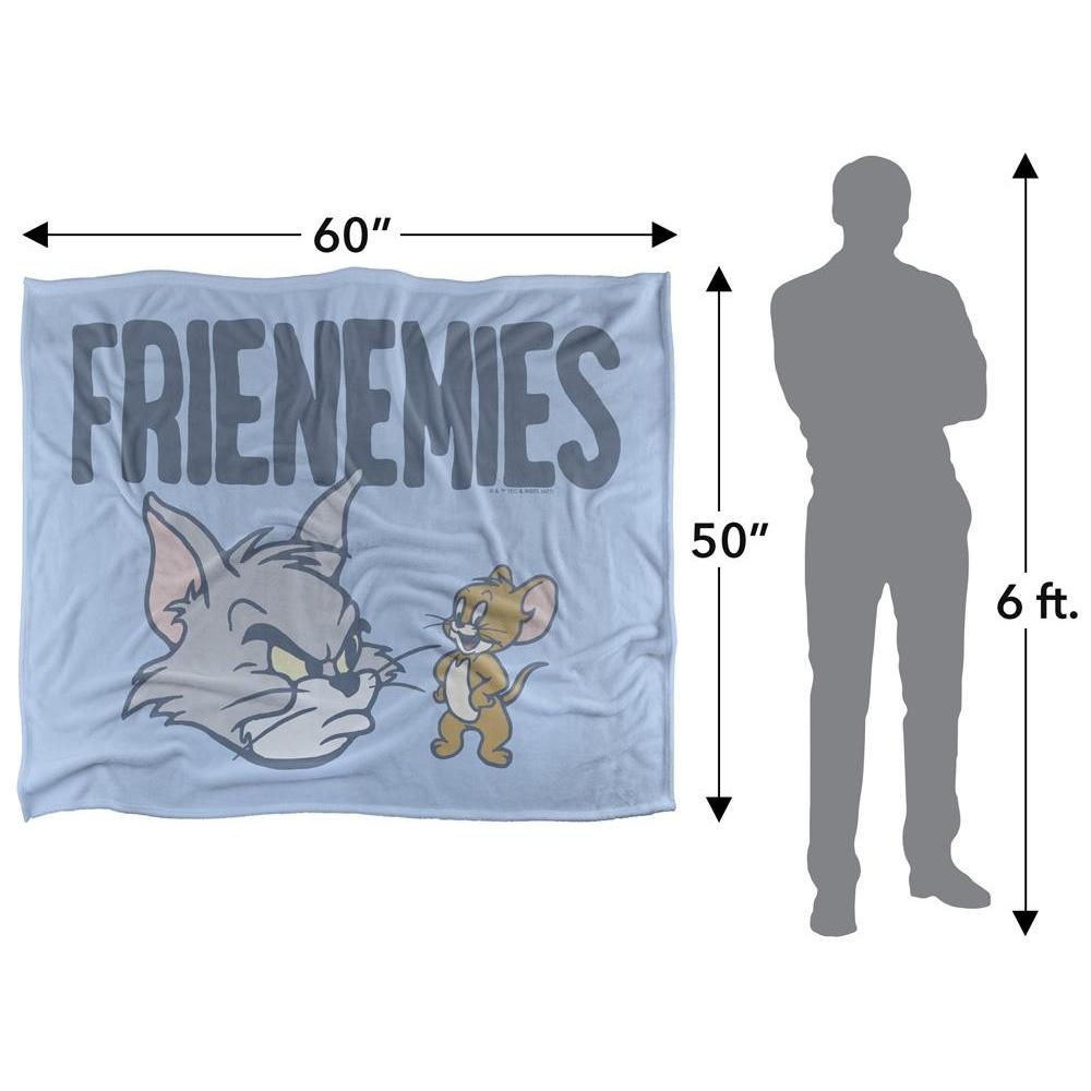 Tom & Jerry Frienemies Blanket