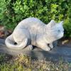 Frost-resistant cat figure - the perfect gift for an animal lover!