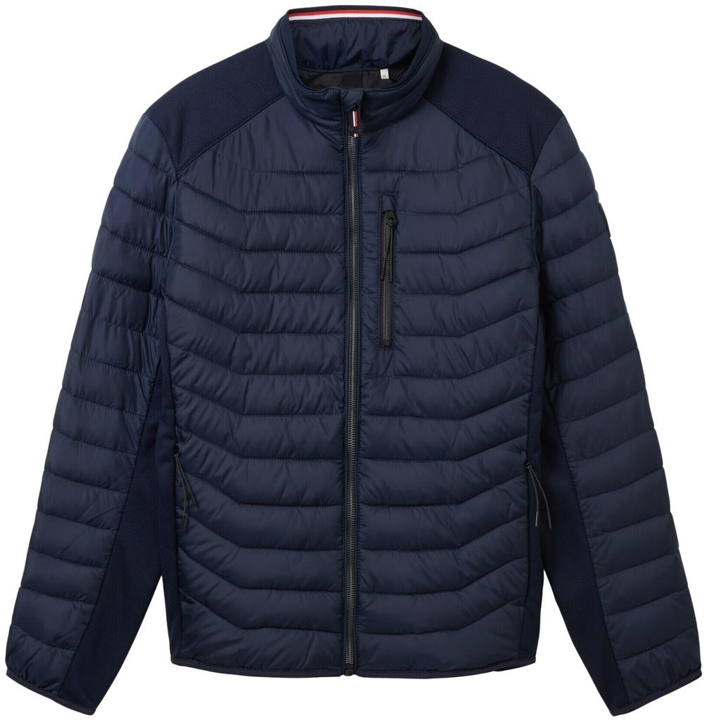 Mid-season Jacket Tom Tailor Hybrid Jacke (1036075) With Recycled Polyester (1036075) Sky Captain Blue