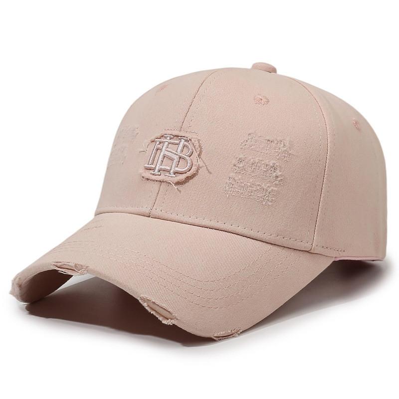 Fashion Vintage Distressed Cotton Embroidered Baseball Cap For Men And Women Outdoor Sun Protection