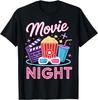Movie Night Family Film Home Cinema T-Shirt