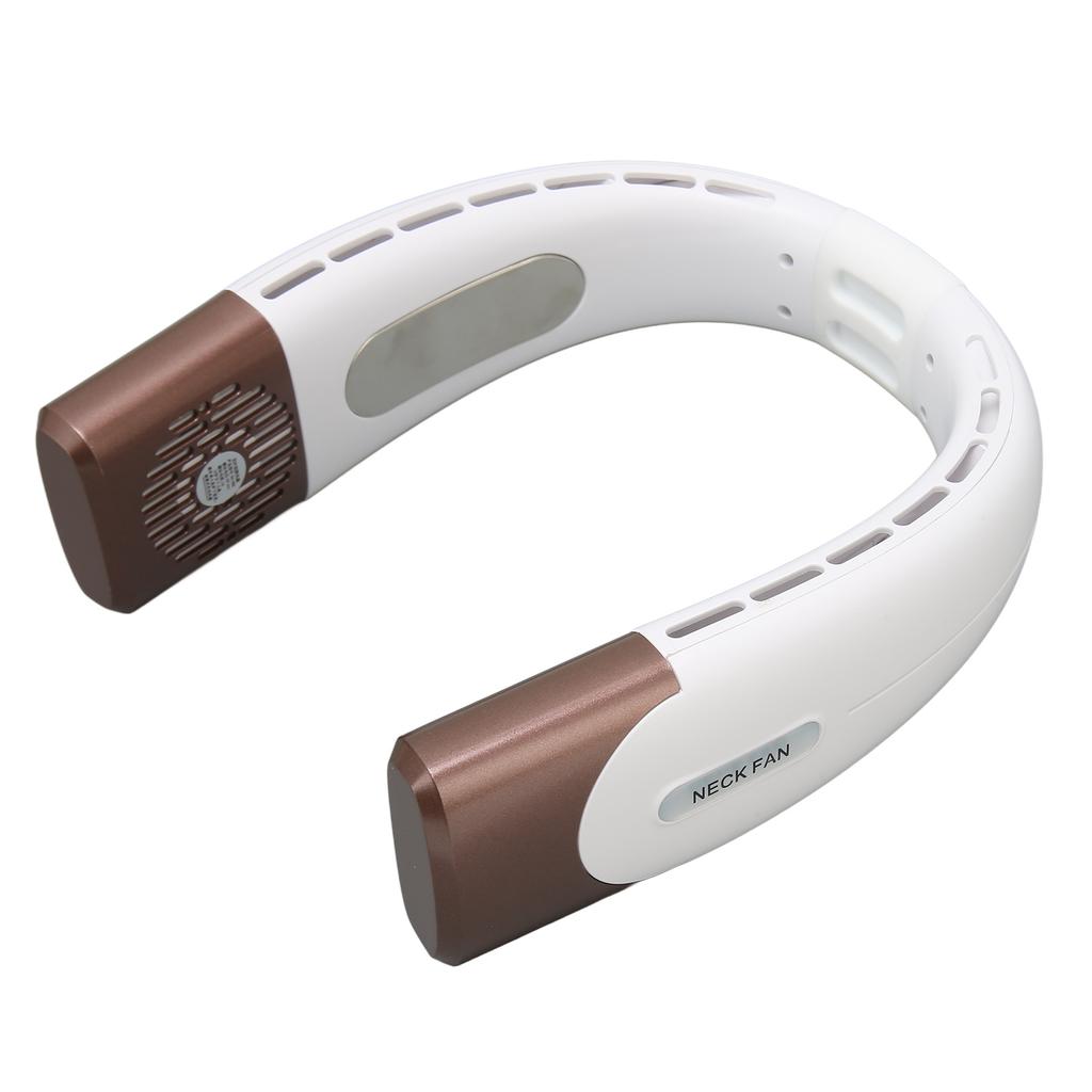 Neck Fan Portable USB Rechargble Strong Wind Wrable Hands Bladeless Cooler for Travel Outdoor
